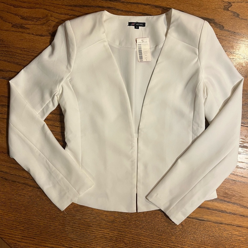 Elegant White Women's Jacket